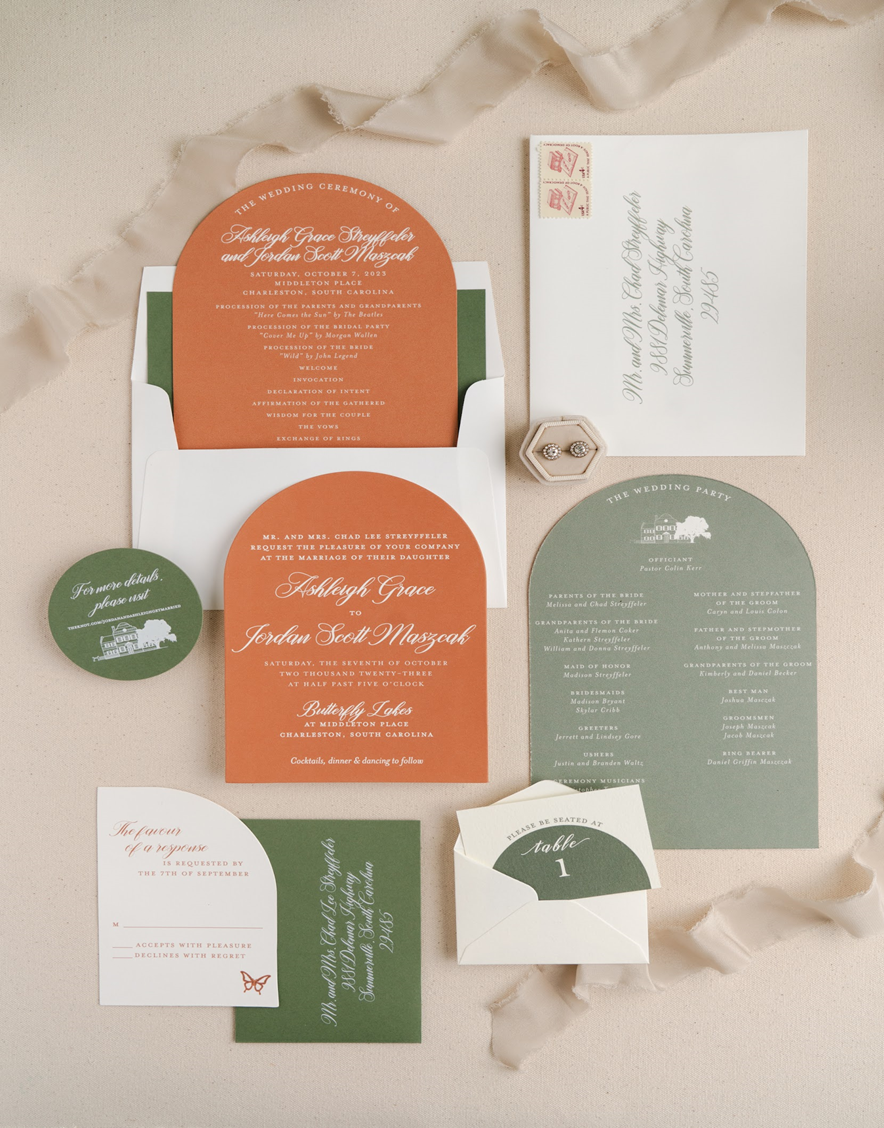 wedding invitation design