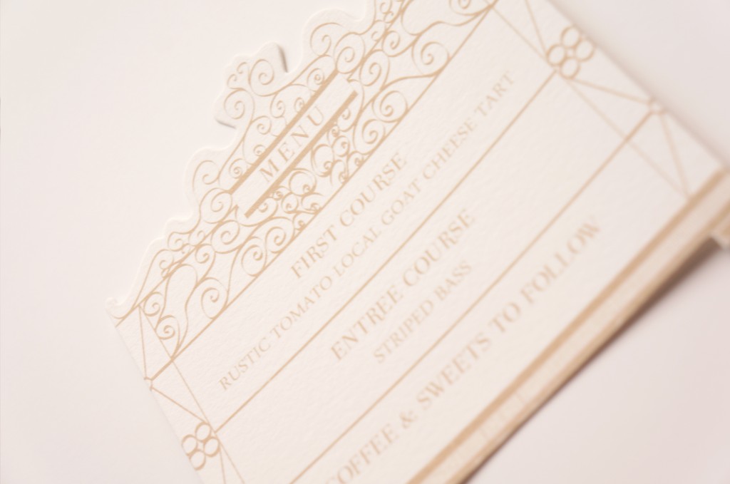 diecut-wedding-menu