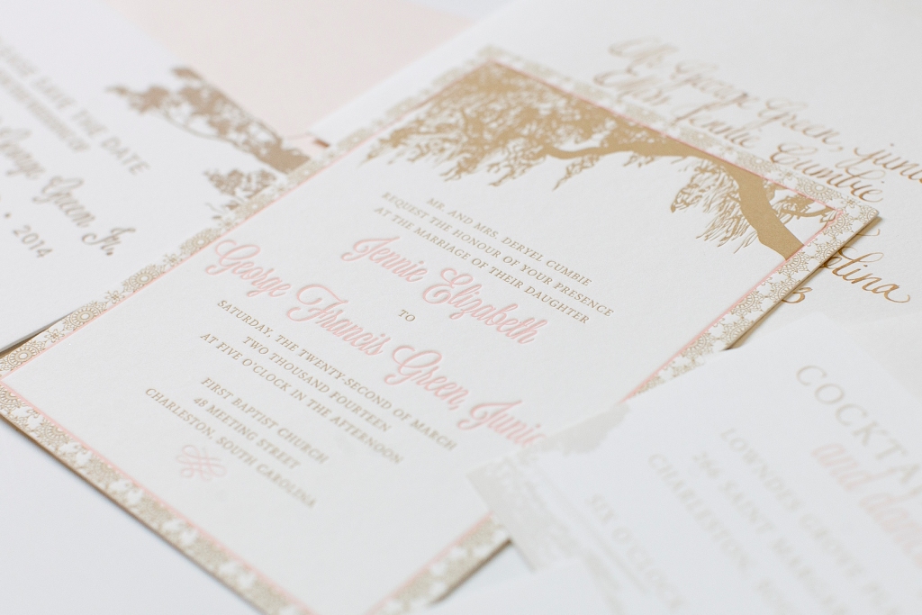 oak tree invitation