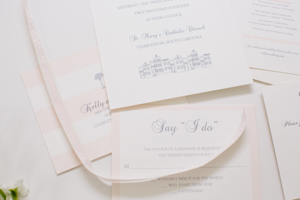 charleston wedding invite