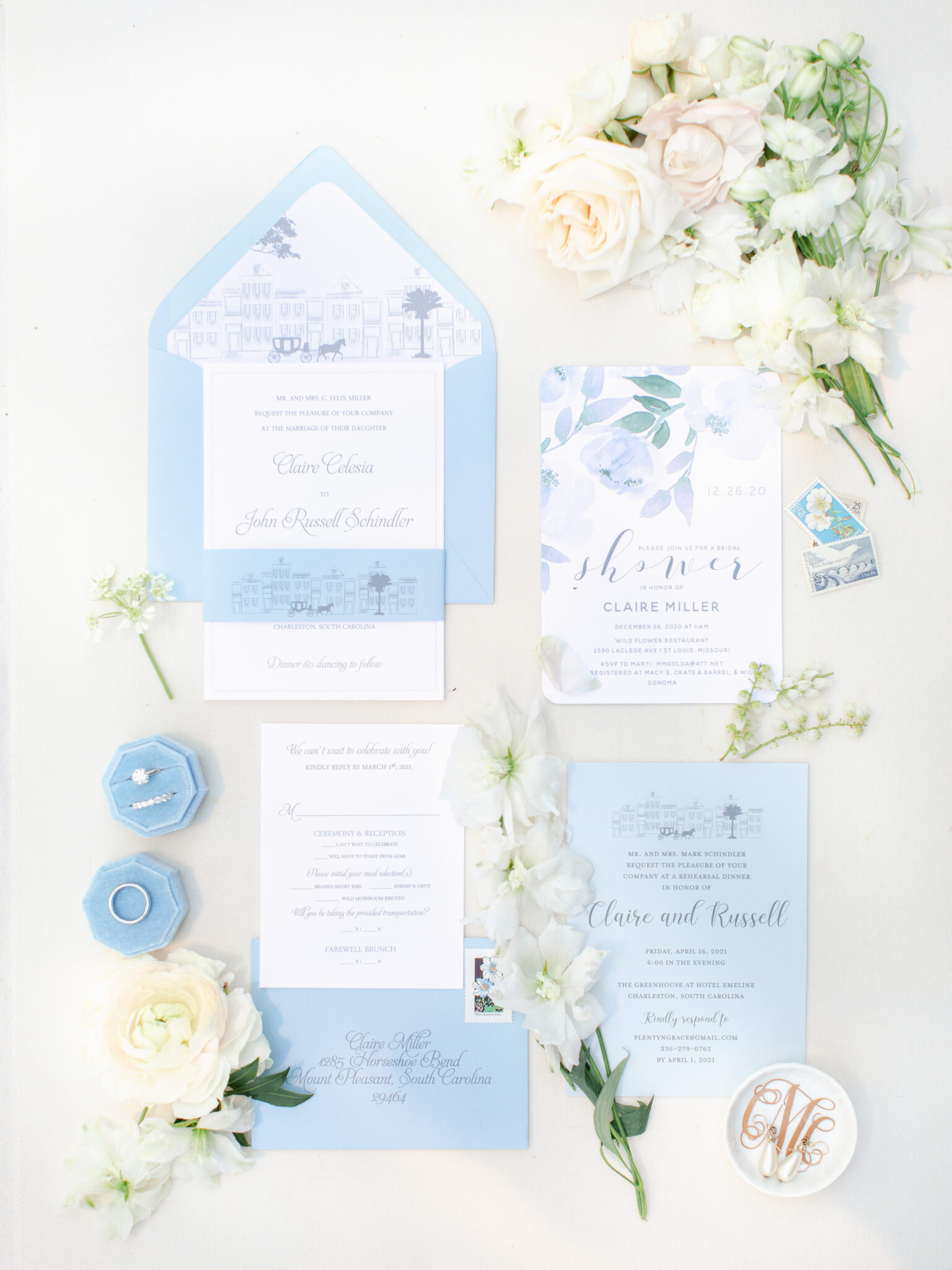 middleton place wedding invitations