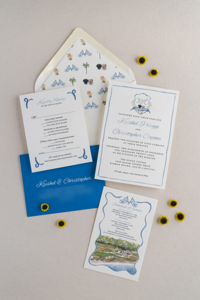 Whimsical Wedding Invitation